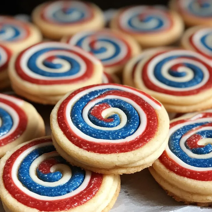 Red, White and Blue Pinwheel Icebox Cookies – A Patriotic Make-Ahead Treat