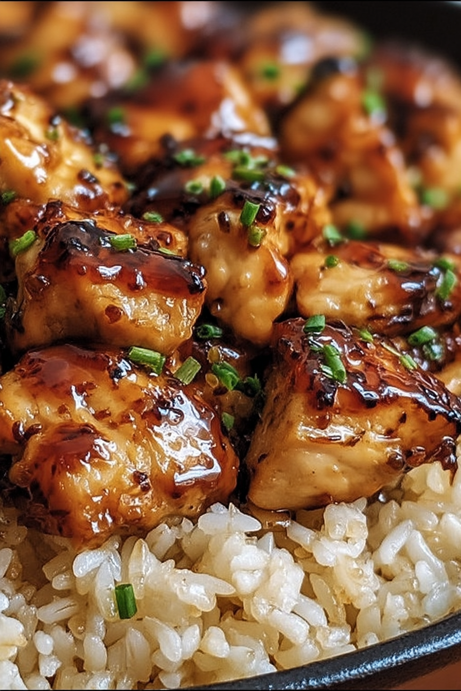 One-Pan Honey BBQ Chicken Rice