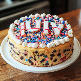 July Cookie Cake