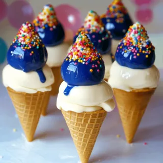 Ice Cream Cone Cake Pops
