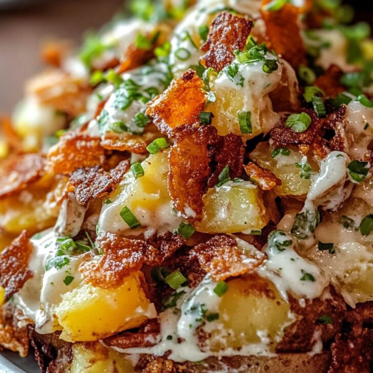 Crispy Smashed Potato Salad