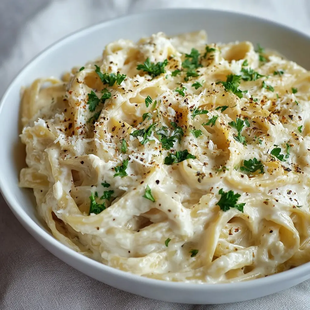 Creamy Roasted Garlic Alfredo Sauce Recipe