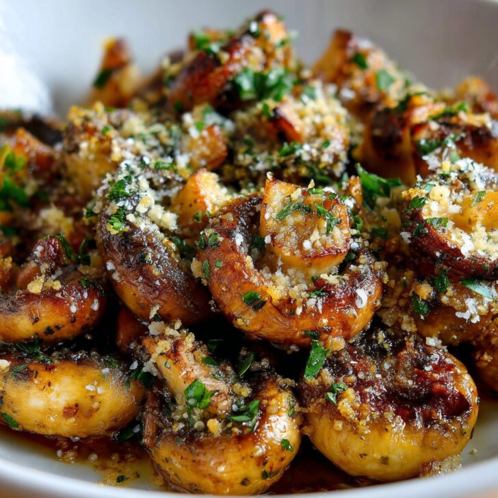 Garlic Parmesan Mushrooms