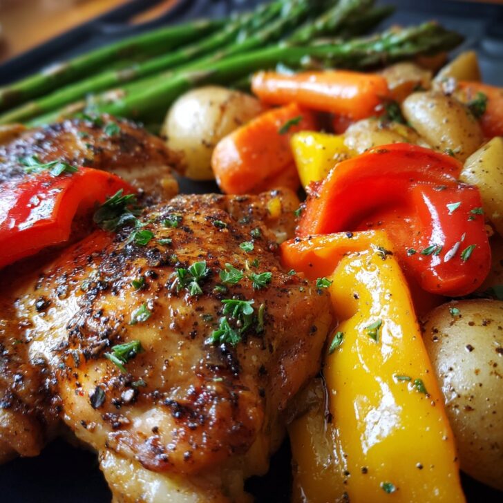 Air Fryer Chicken and Vegetables