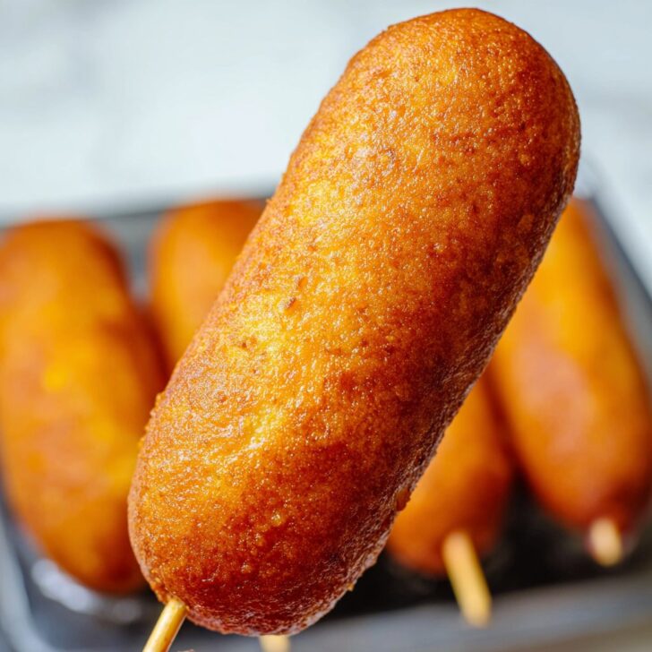 Easy Air Fryer Corn Dogs