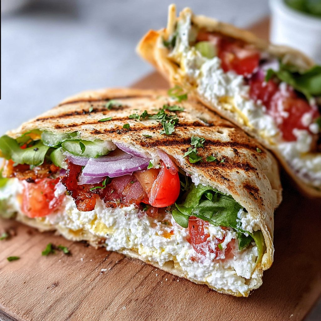 Cottage Cheese Wraps