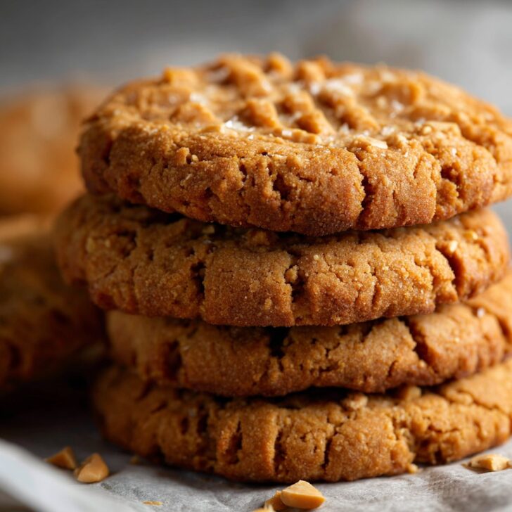 Gourmet Thick Peanut Butter Cookies