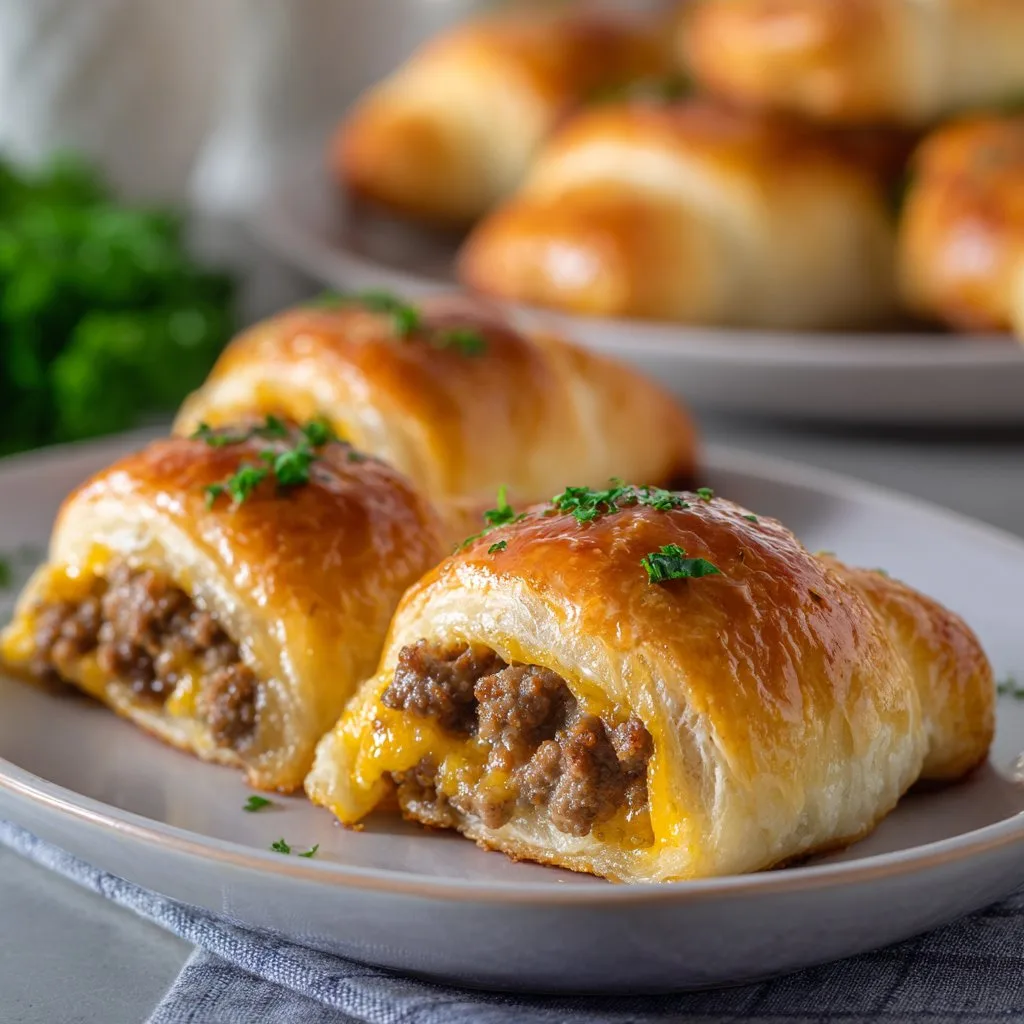 Breakfast Sausage Crescent Rolls