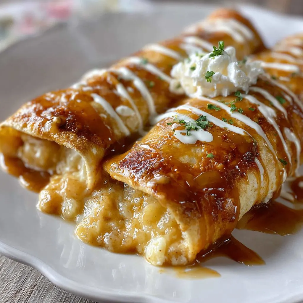 Apple Pie Enchiladas