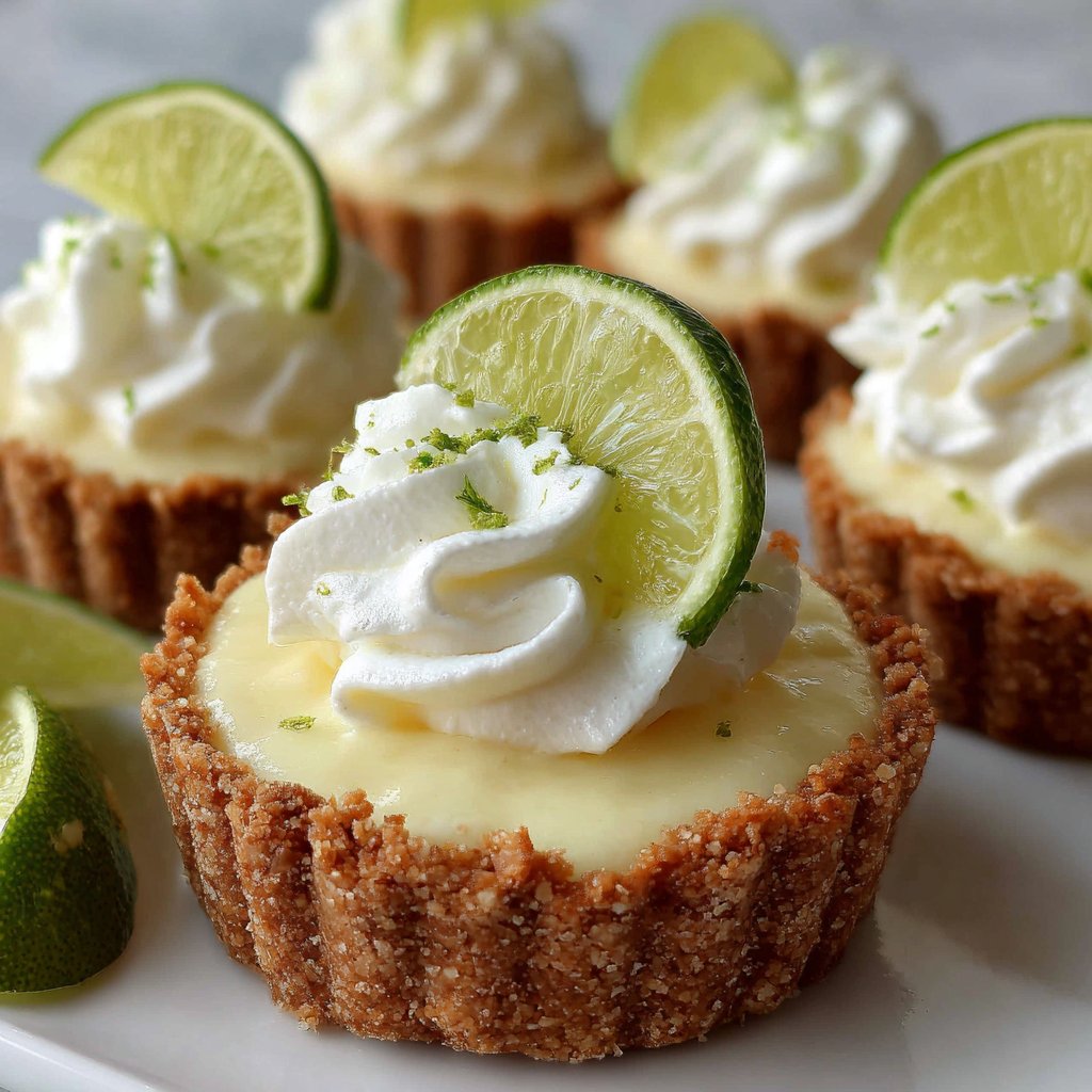 No-Bake Mini Key Lime Pies Recipe