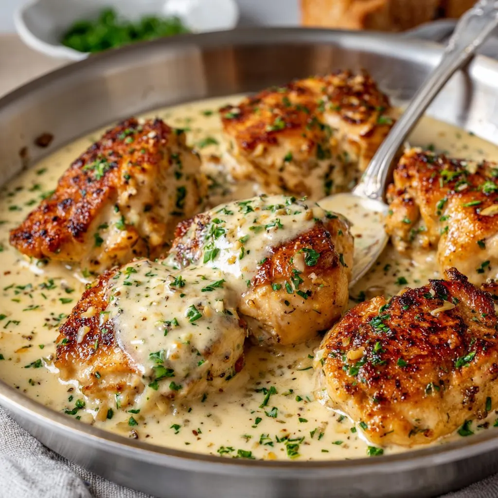 Creamy Garlic Chicken