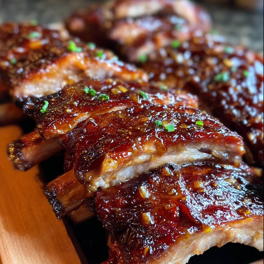 Honey Garlic Ribs