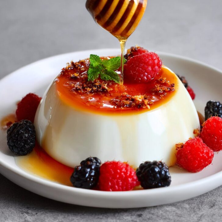Greek Yogurt Panna Cotta