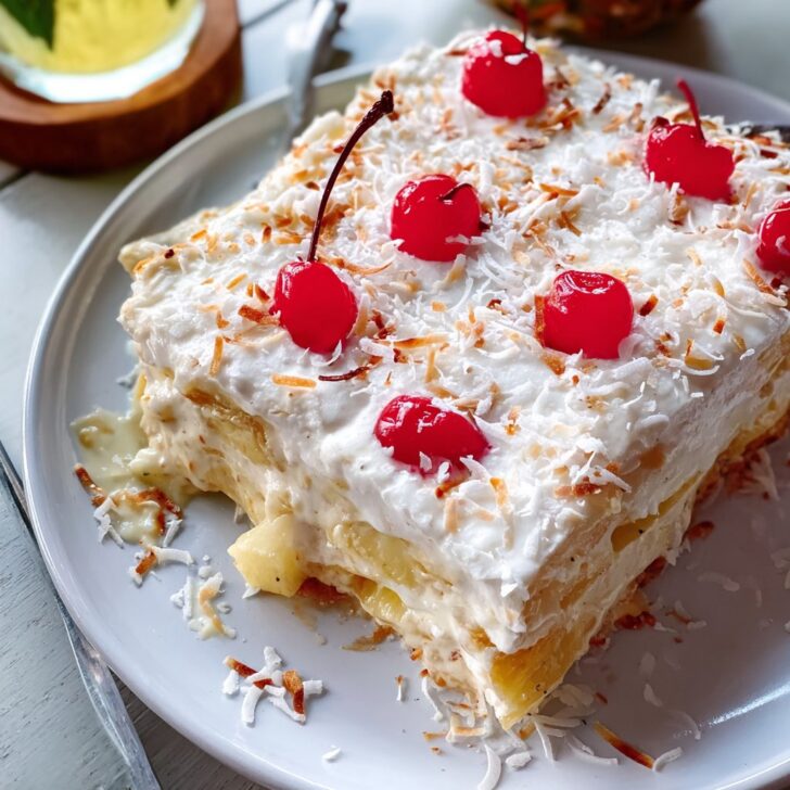 Piña Colada Lasagna