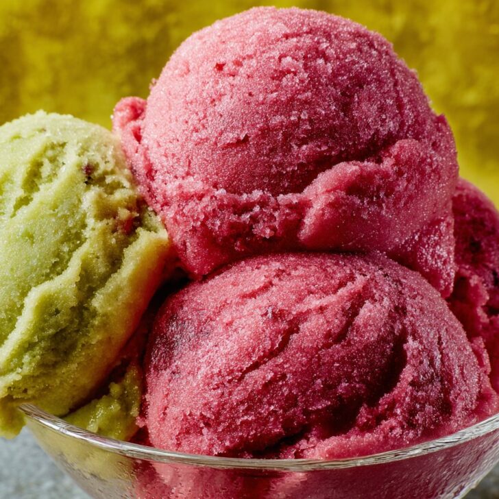 Green & Red Grape Sorbet