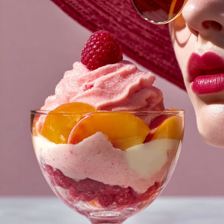 Peach Melba
