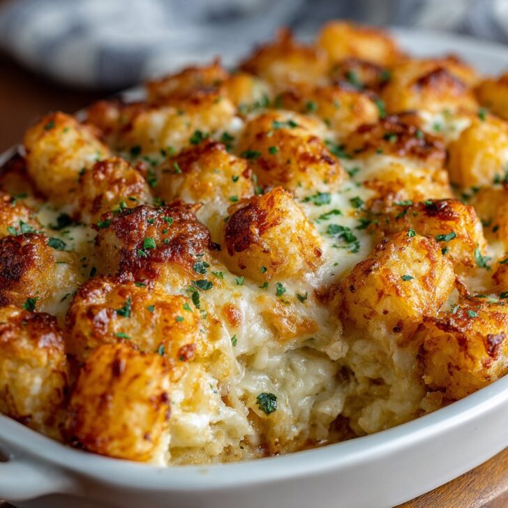 Tater Tot Breakfast Casserole