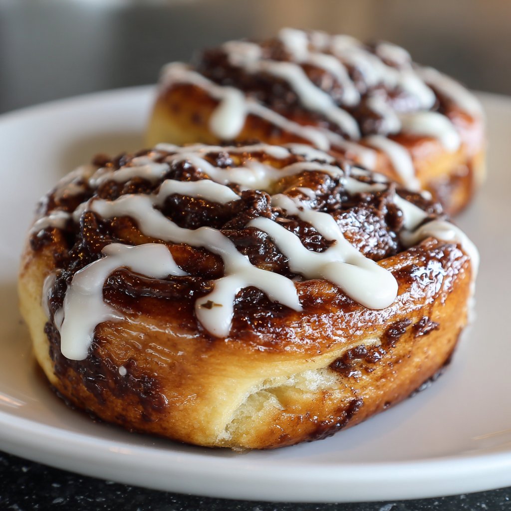 Chocolate Espresso Cinnamon Rolls