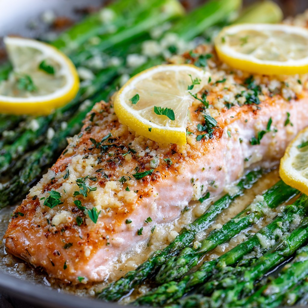 One-Pan Lemon Garlic Salmon