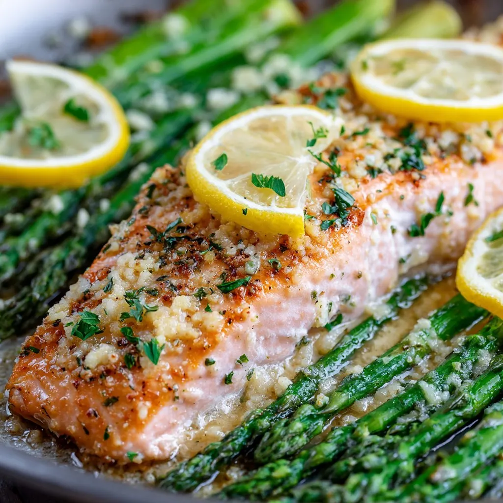 One-Pan Lemon Garlic Salmon