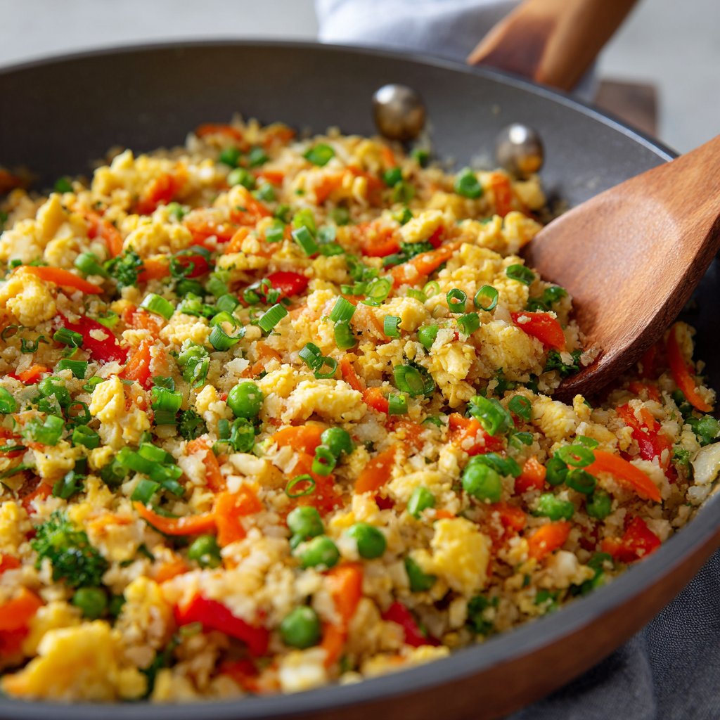 Keto Cauliflower Fried Rice