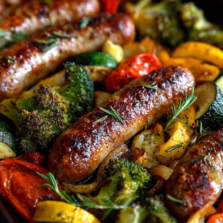Sheet-Pan Sausage & Veggies