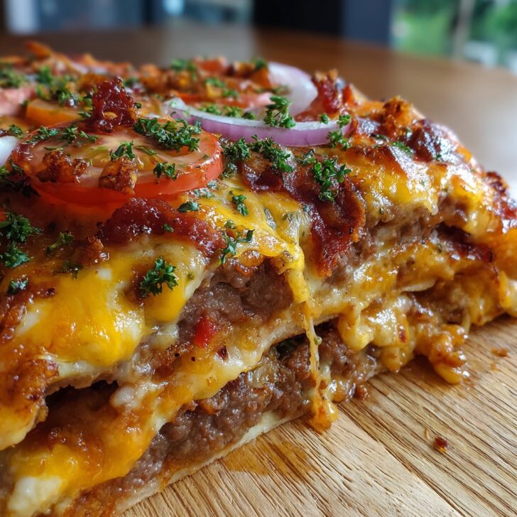 THE PIZZA BURGER PIE