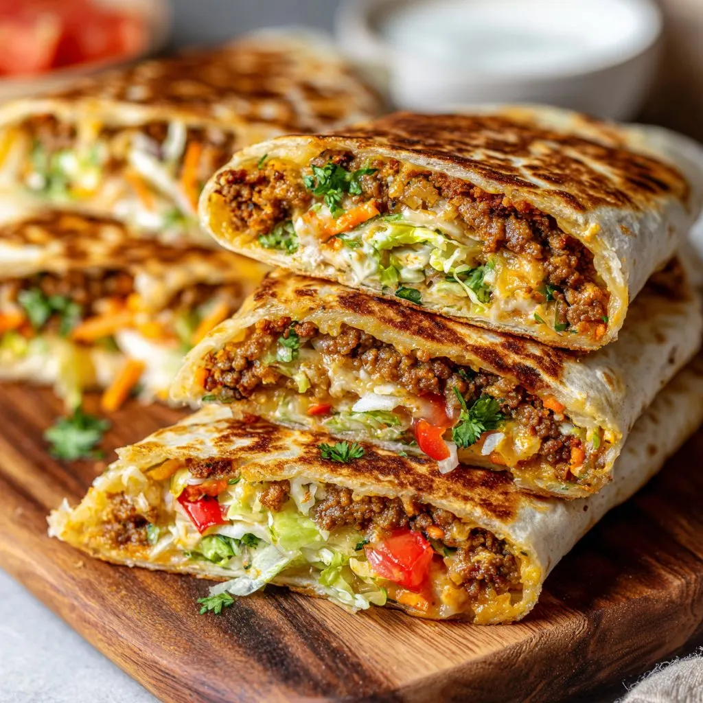 Homemade Crunch Wrap Supreme Recipe