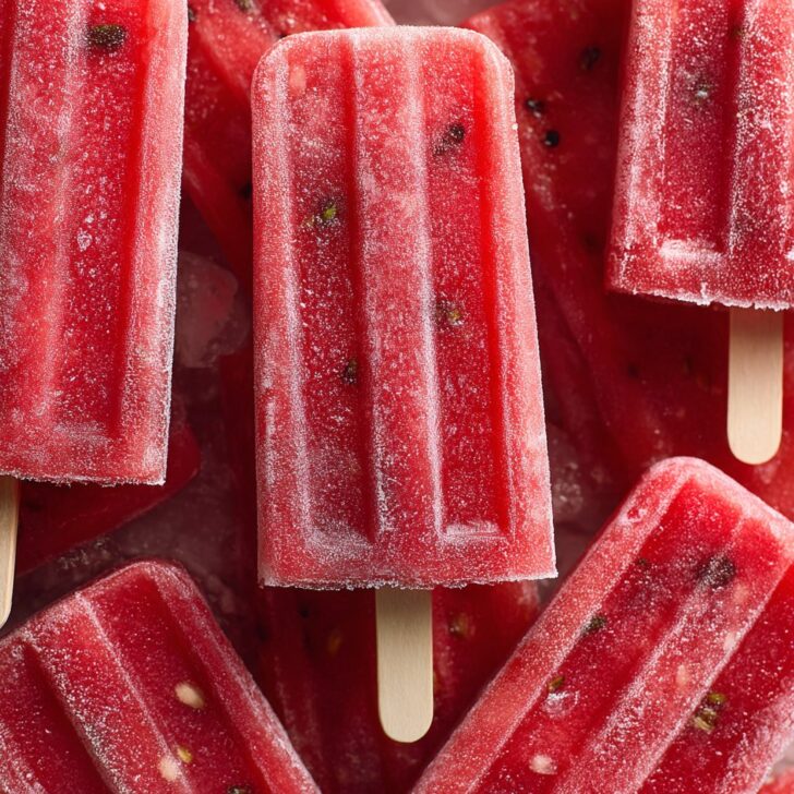 Frozen Watermelon Pops