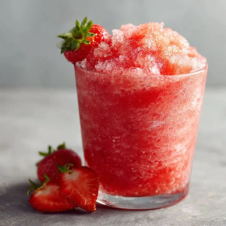Frozen Strawberry Lemonade Slush