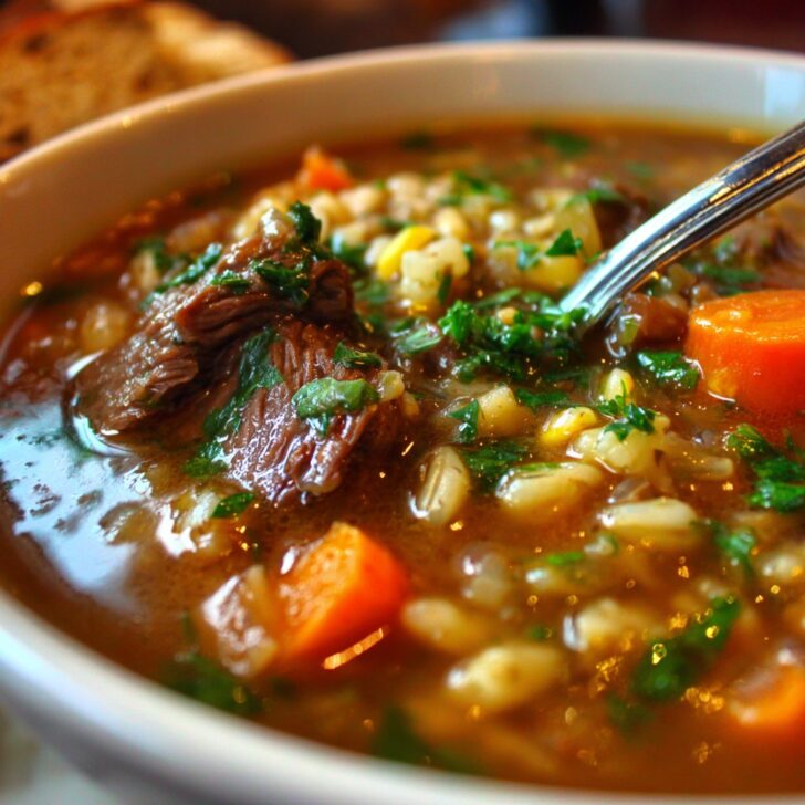 Beef Barley Soup