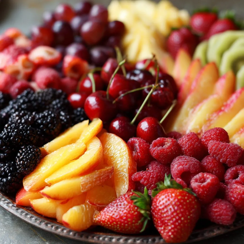 Colorful Summer Fruit Platter