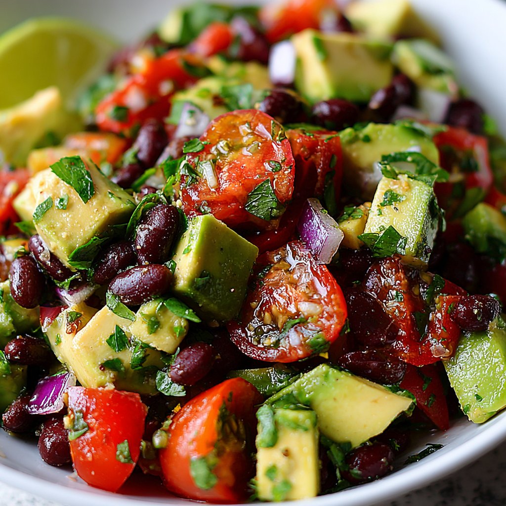 Avocado & Black Bean Salad