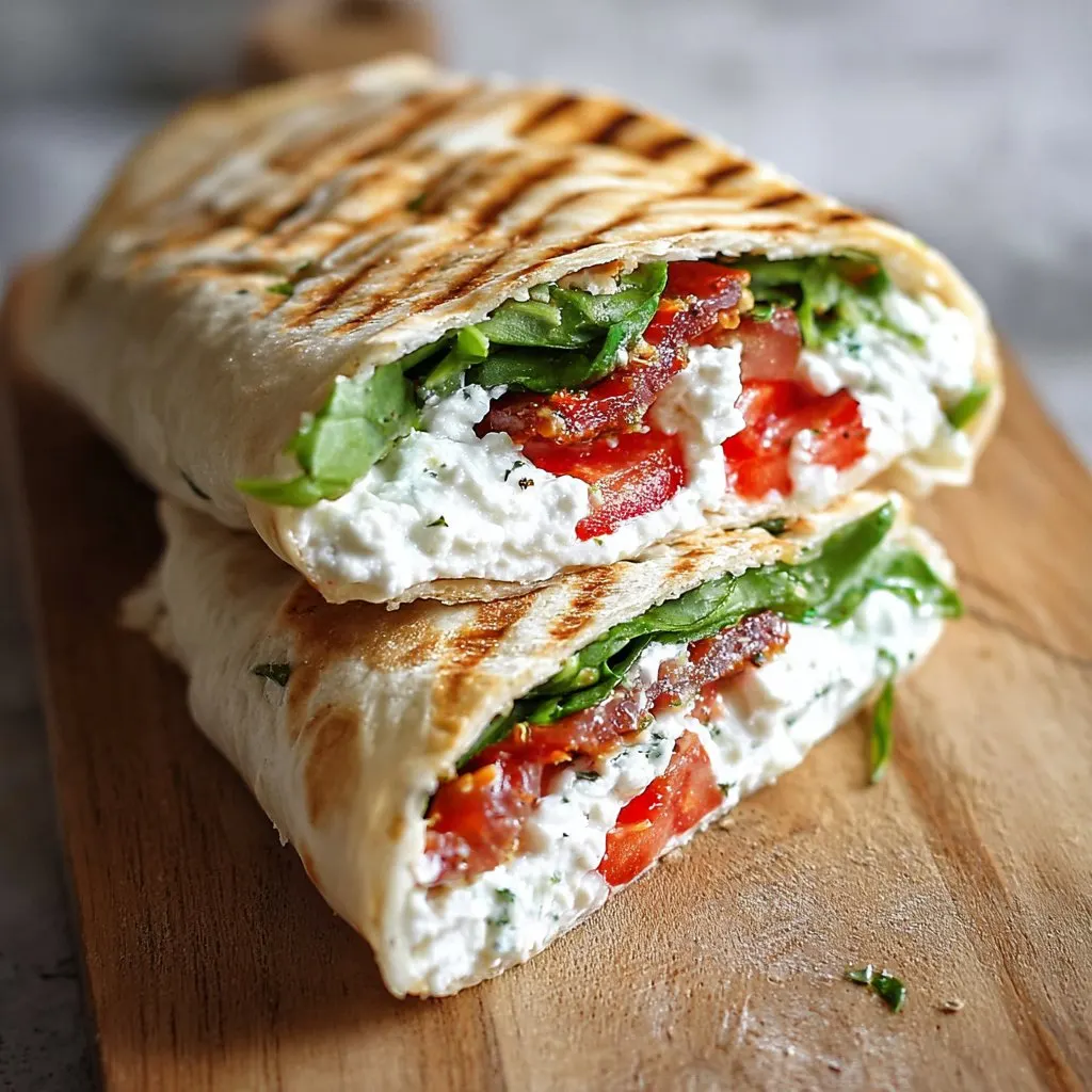 Cottage Cheese Wraps