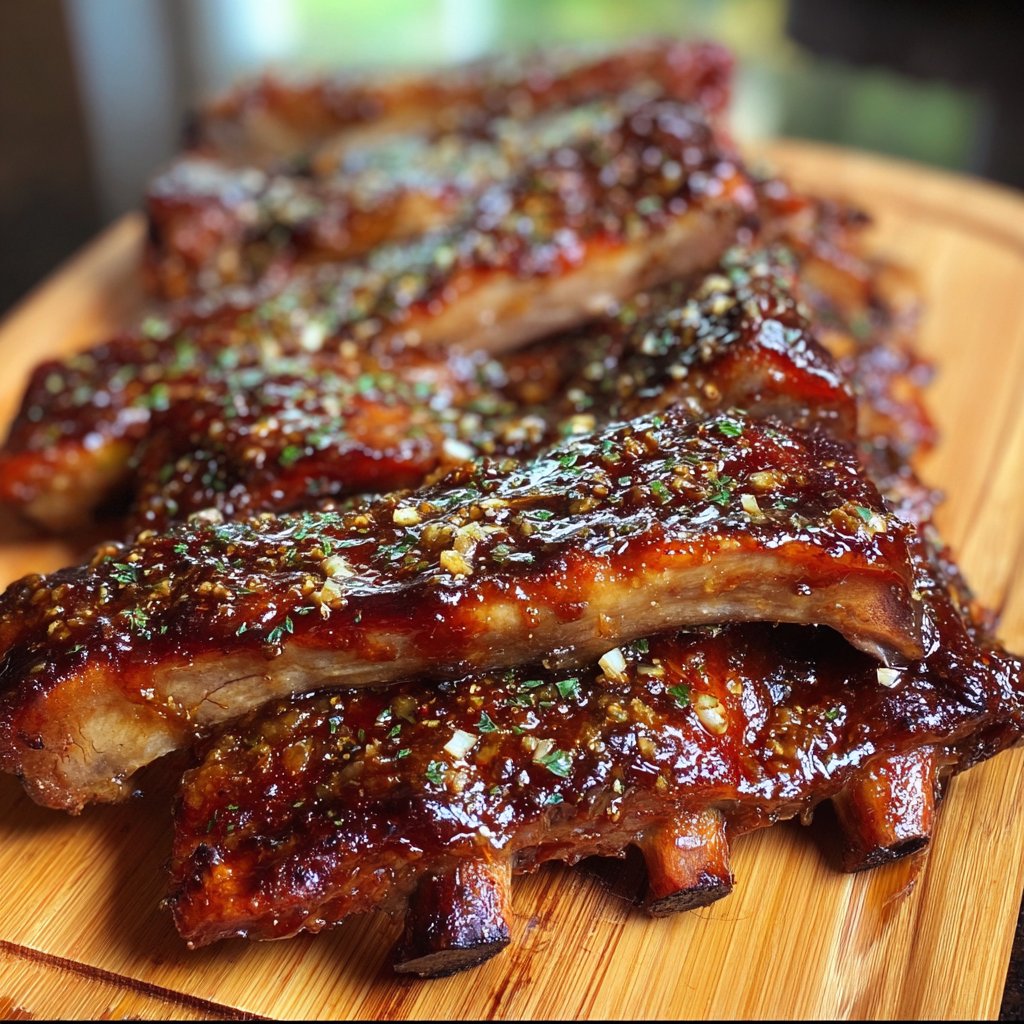 Honey Garlic Ribs