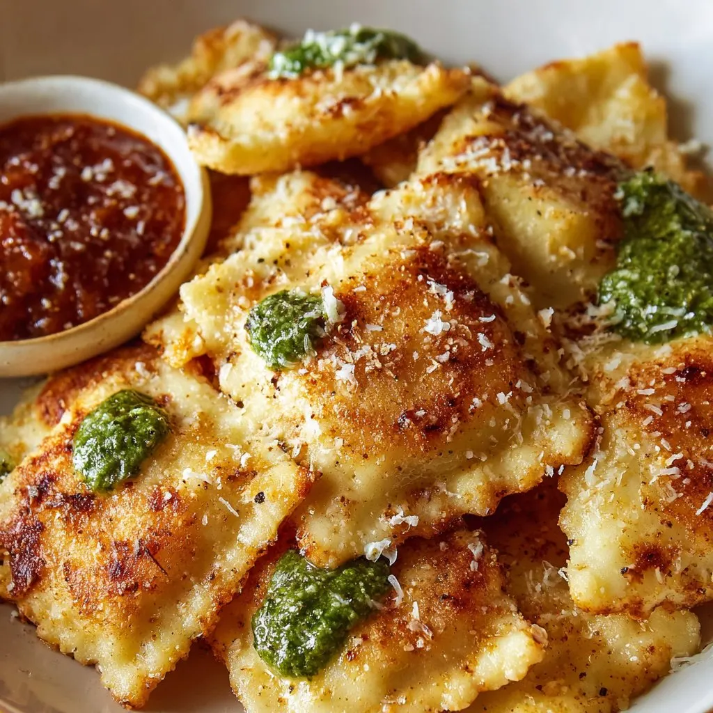 Air Fryer Ravioli
