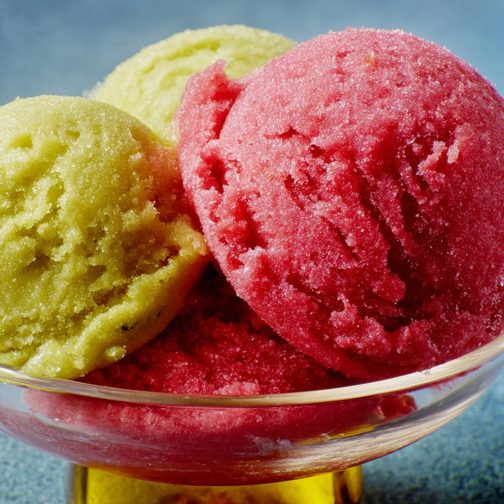 Green & Red Grape Sorbet