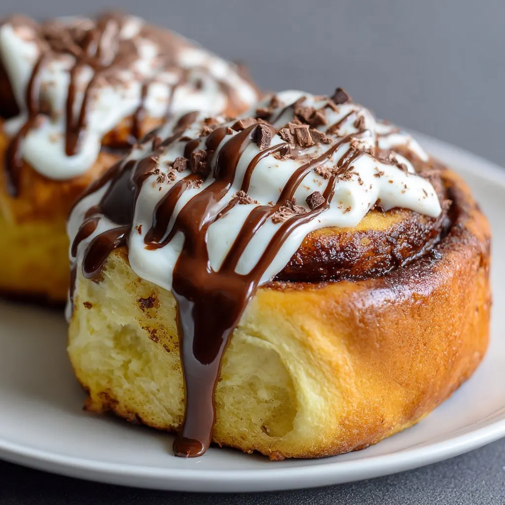 Chocolate Espresso Cinnamon Rolls