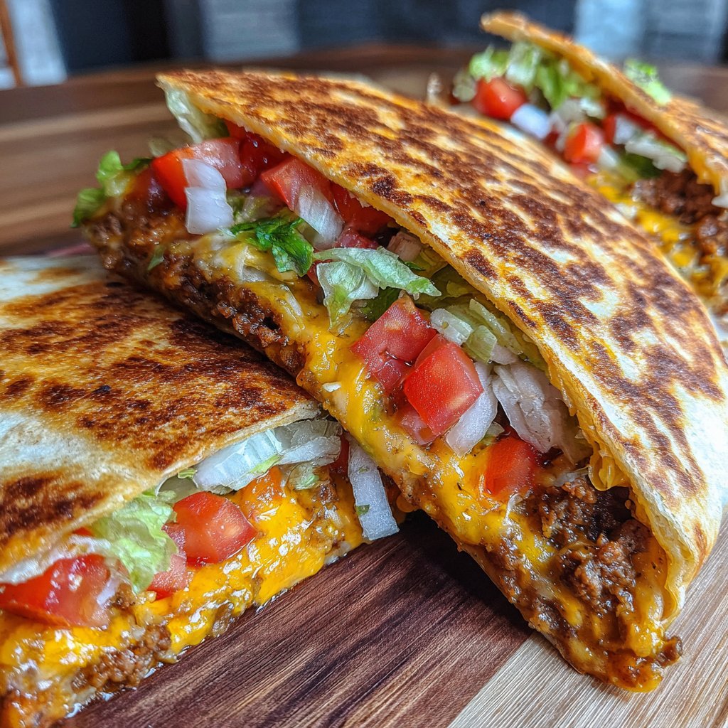 Homemade Crunch Wrap Supreme