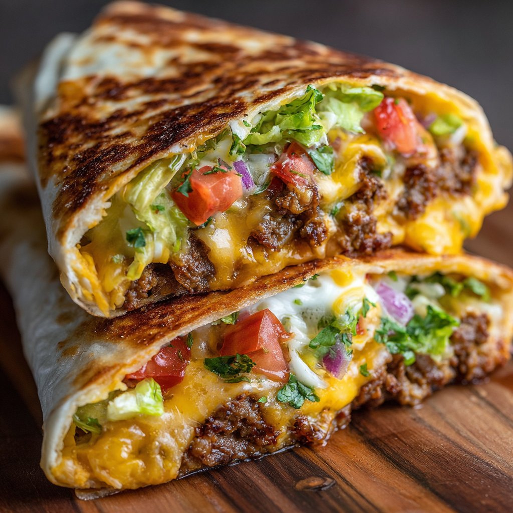 Homemade Crunch Wrap Supreme Recipe