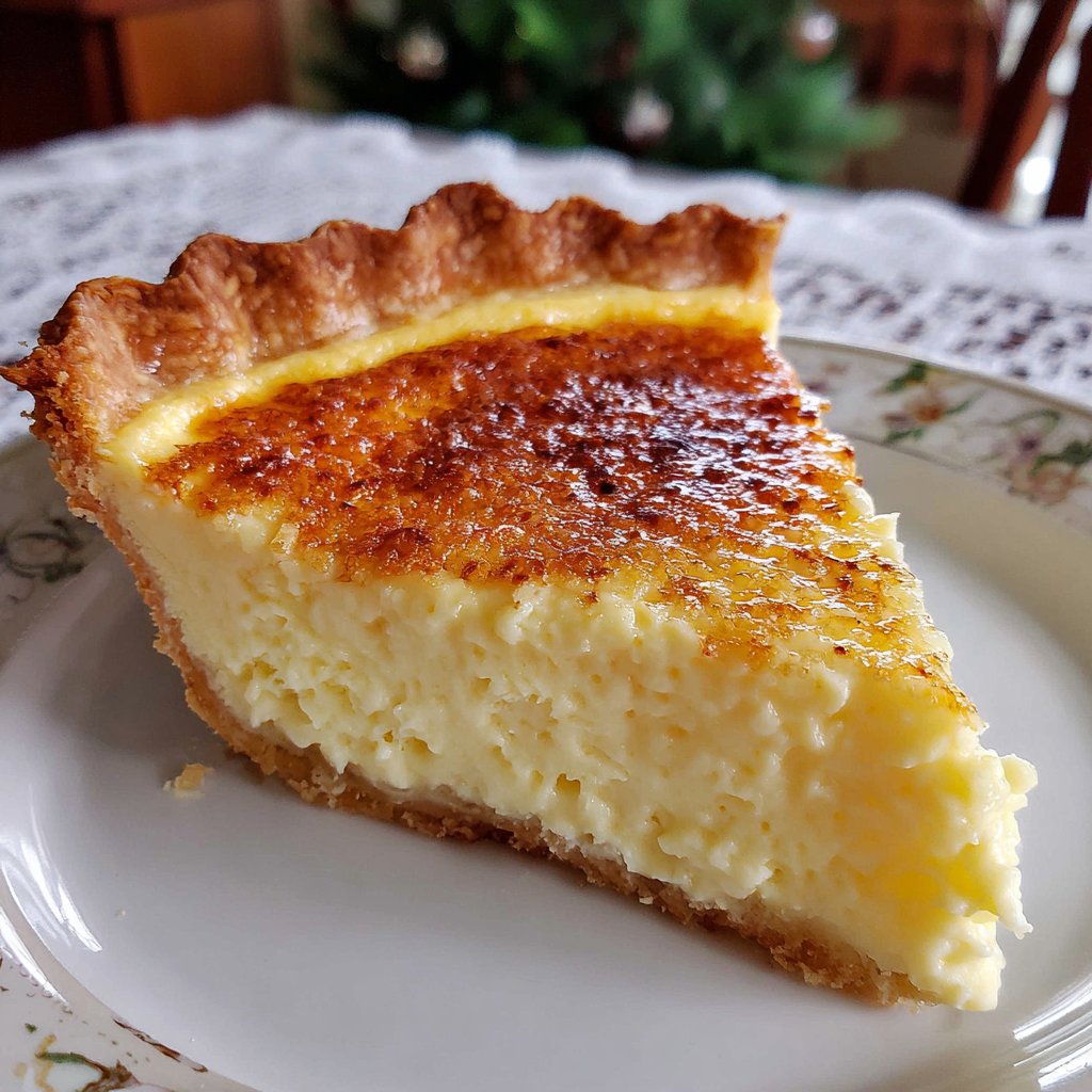 Old Fashioned Custard Pie Crispy Potato