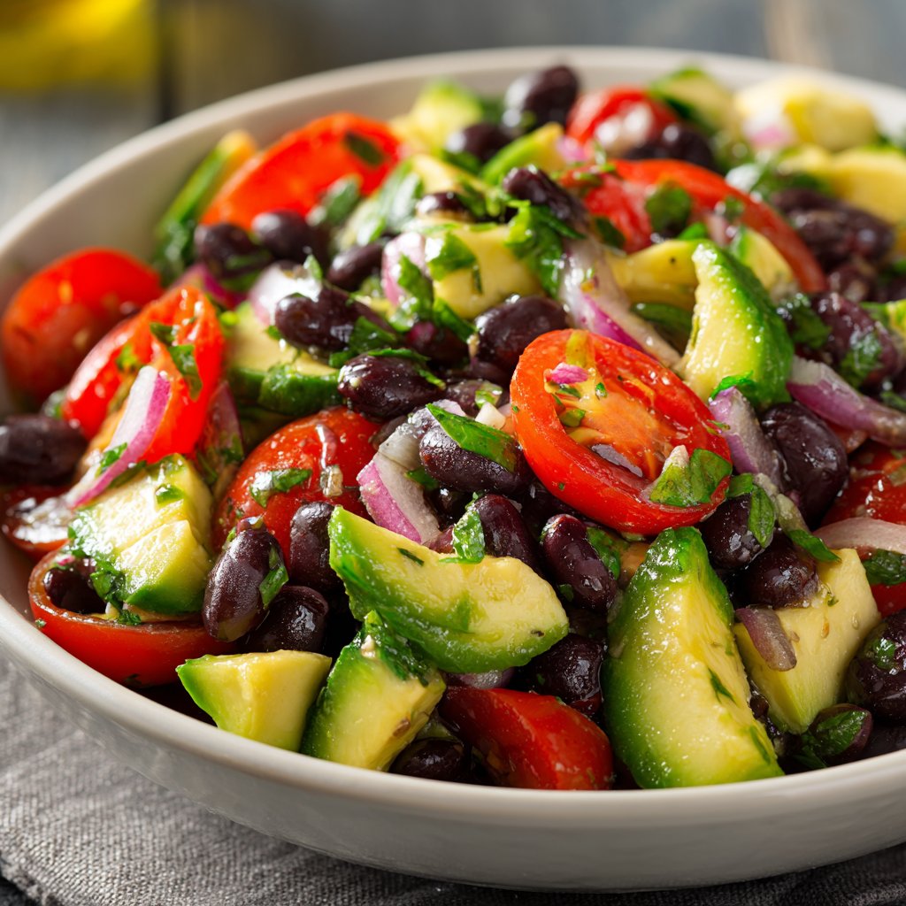 Avocado & Black Bean Salad