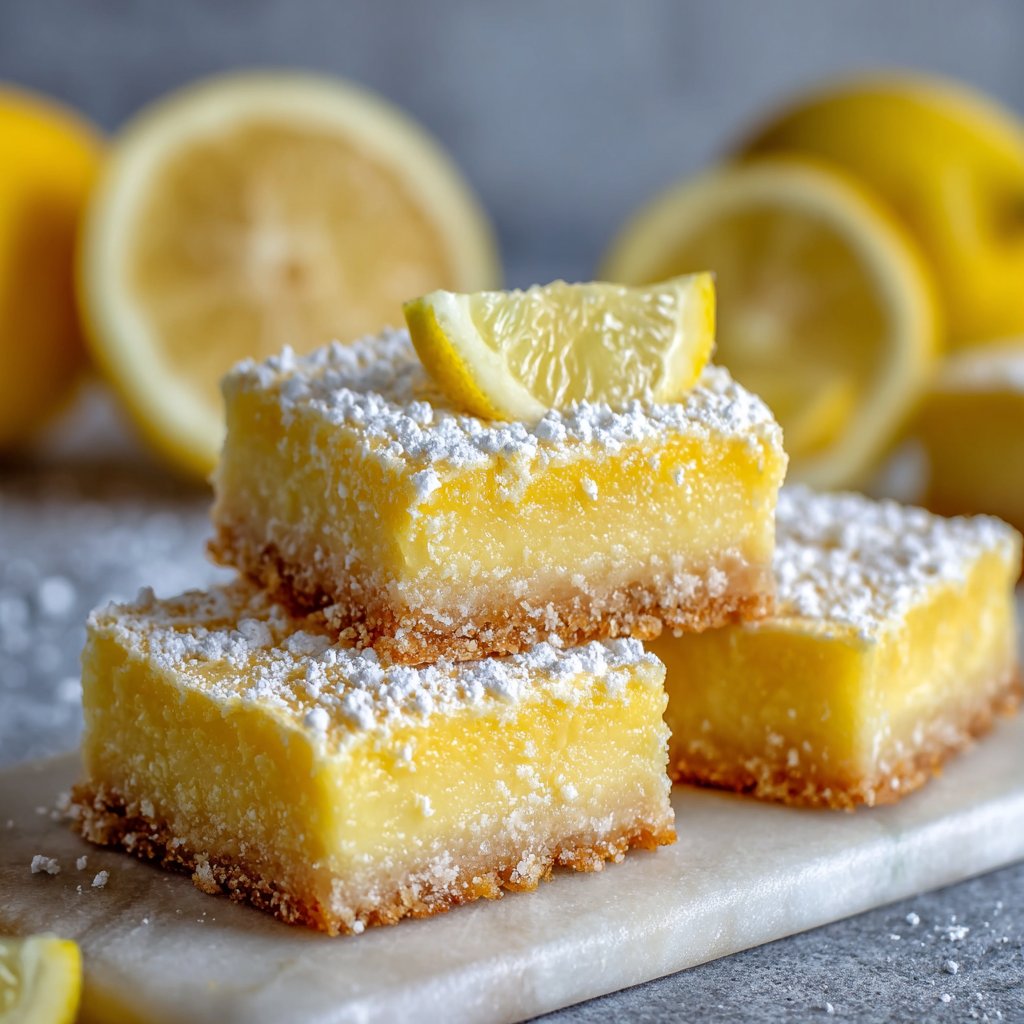 Frozen Lemon Bars