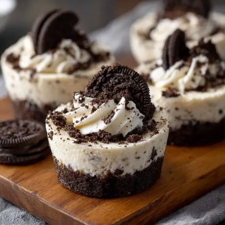 No-Bake Oreo Cheesecake Cups