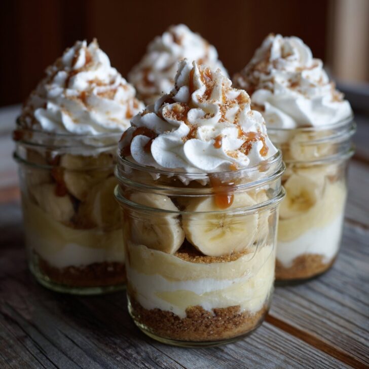 Banana Cream Pie Jars