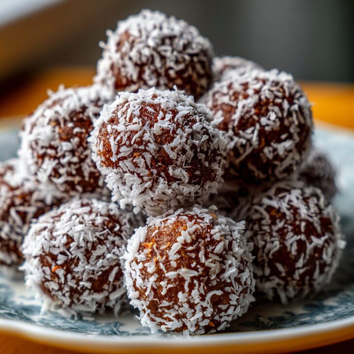 Chocolate Coconut Snowballs