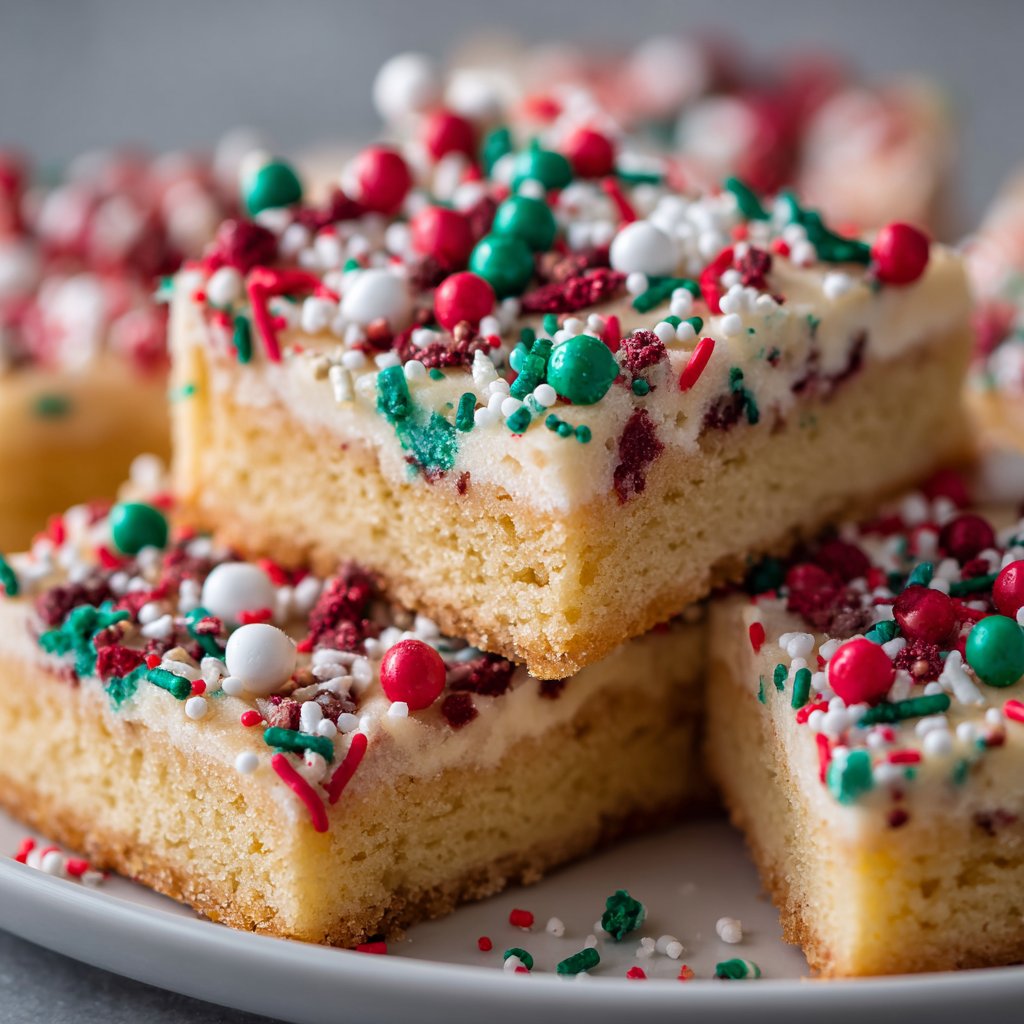 Christmas Sugar Cookie Bars You Can Bake With the Kids