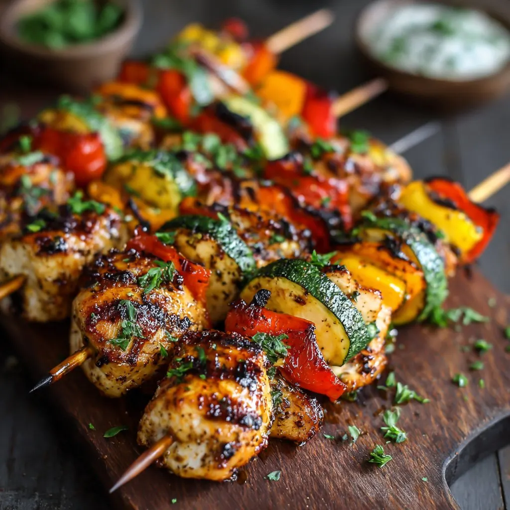 15-Minute BBQ Chicken Kabobs for Busy Summer Nights