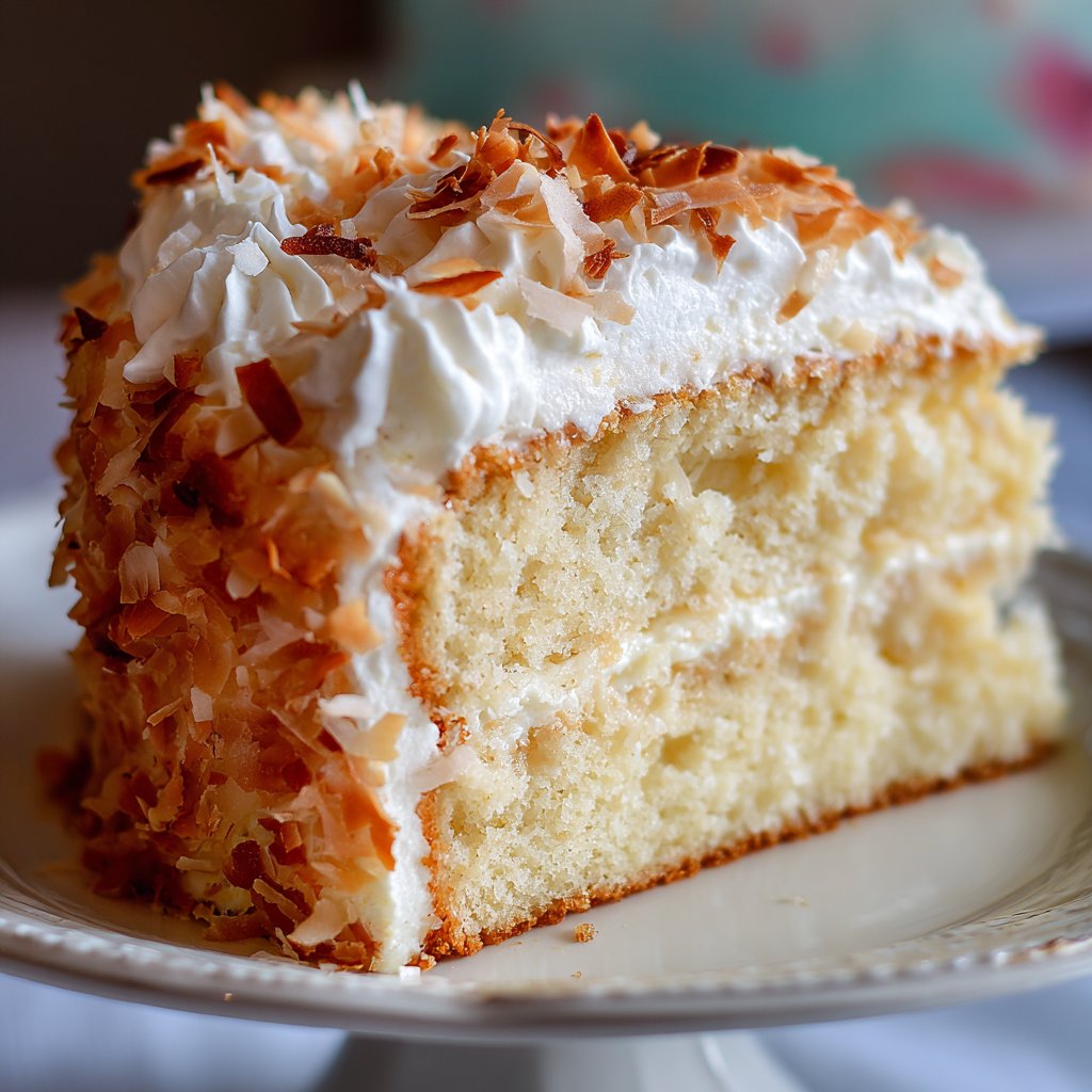 Classic Coconut Cloud Cake