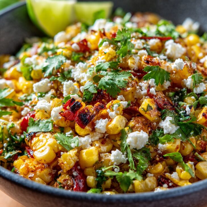 Loaded Street Corn Salad with Cotija – Flavorful Summer Side Recipe
